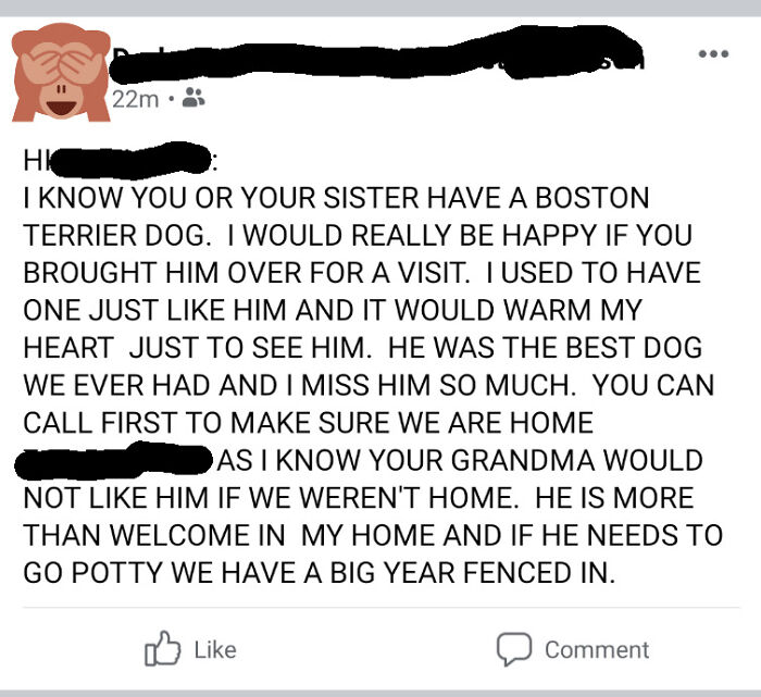 Posted On My Sister's Wall- I'm The One With The Dog.