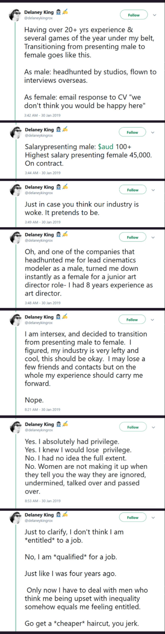 Experiencing Both Sides Of The Gender Divide As A Professional