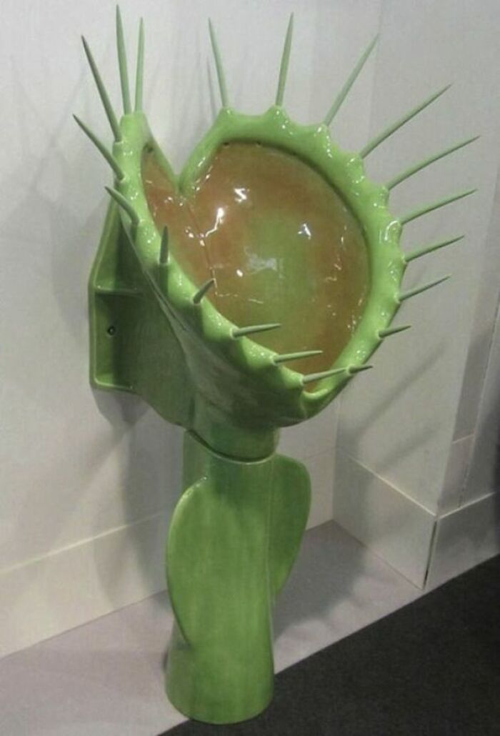 This Venus Flytrap Urinal