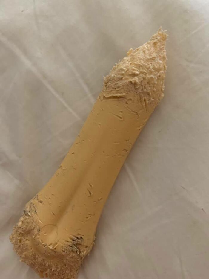 This Was My Pitties Fav Bone. Now It's Her Fav Shiv. I'm Confident She'll Prevail In The Apparent Prison Yard Rumble Later