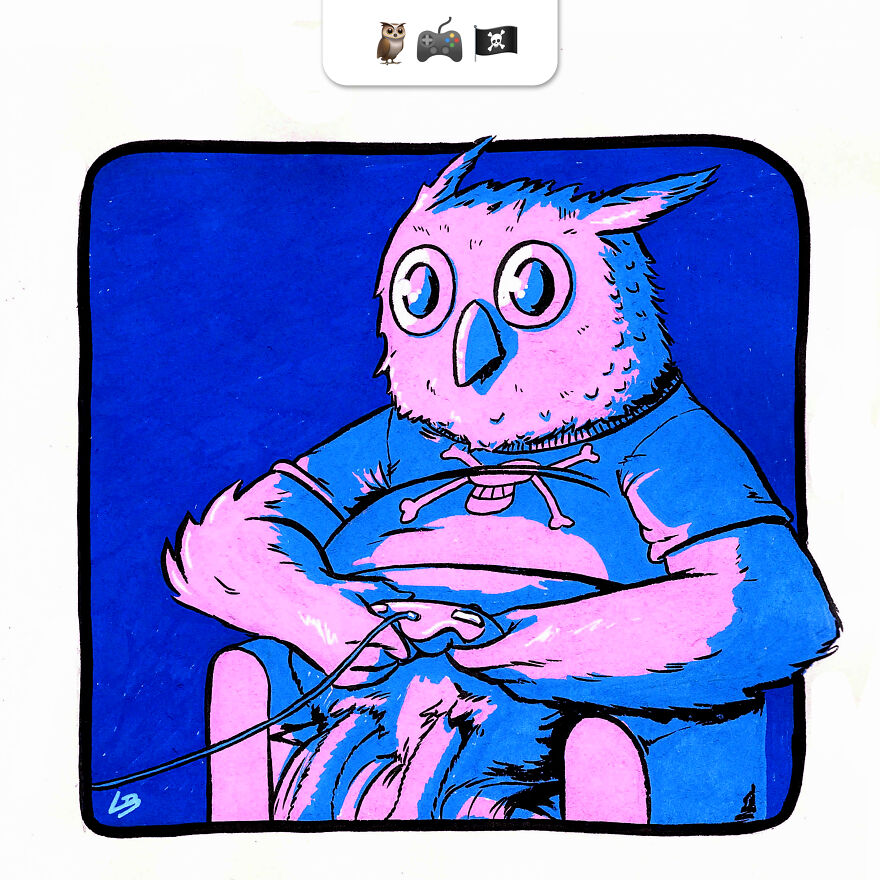 I Asked My Community Combinations Of Emojis To Make Drawings Out Of It And Here Is The Result.