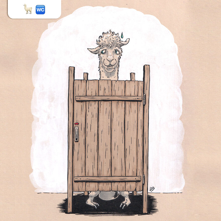 I Asked My Community Combinations Of Emojis To Make Drawings Out Of It And Here Is The Result.