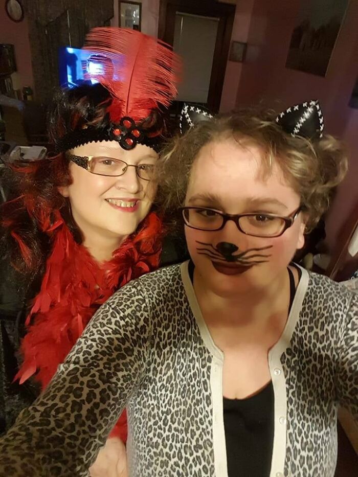 My Mom And I On Halloween!