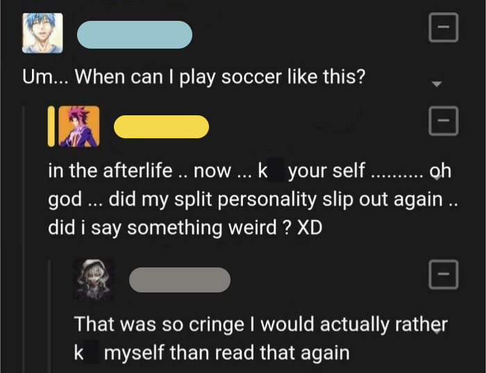 This Is Exactly How A Split Personality Looks Like. Enjoy The Cringe!