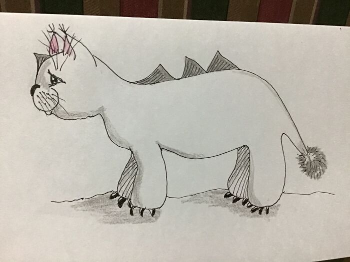 This Is A Catosaurus, His Ability Is Giving Lethal Hugs......