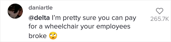 The Internet Is Calling Out Delta Airlines For Damaging This Woman’s Wheelchair And Making Her Cry The Internet Is Calling Out Delta Airlines For Damaging This Woman’s Wheelchair And Making Her Cry