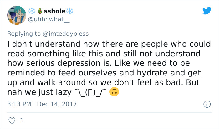 People Are Applauding This Twitter Thread That Lists Actions People Struggling With Their Mental Health Can Take To Feel Better