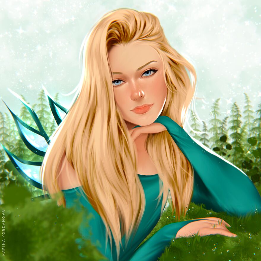 I Stepped Back Into My Childhood And Drew The W.I.T.C.H Girls