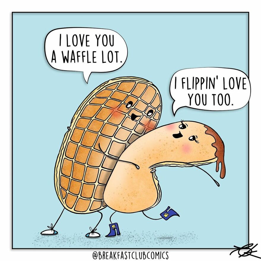 Artist Brings Food To Life By Drawing Fun Comics