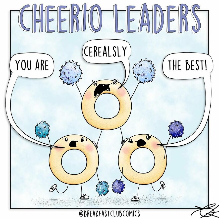 Artist Brings Food To Life By Drawing Fun Comics