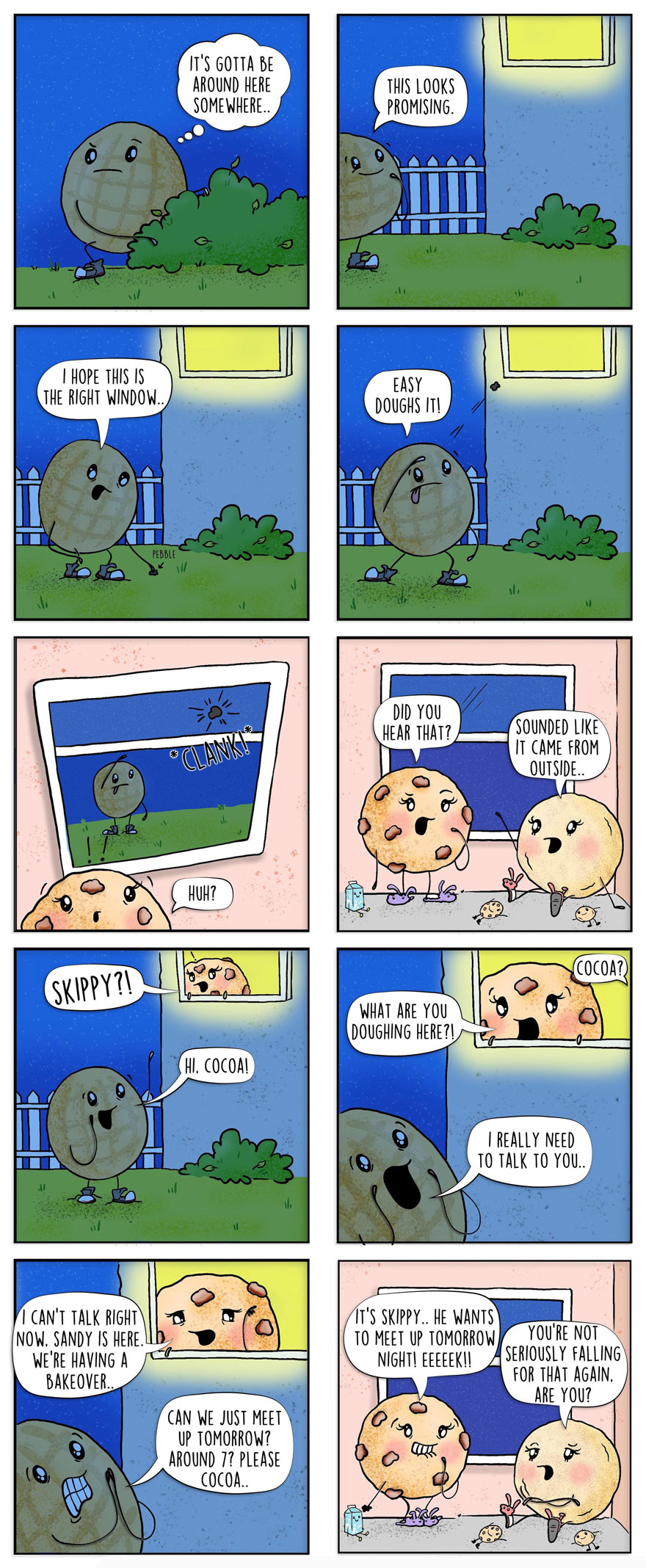 Artist Brings Food To Life By Drawing Fun Comics