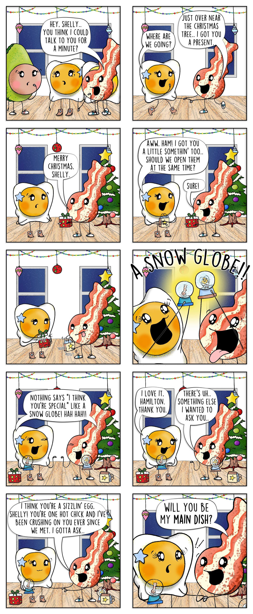 Artist Brings Food To Life By Drawing Fun Comics