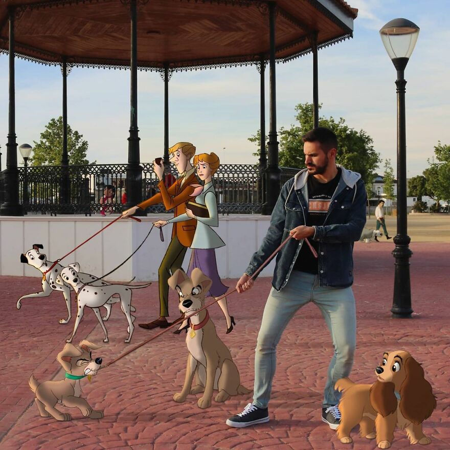 Digital-Art-Disney-Characters-Reality-Combination-Photoshop-Samuelmb1991-Part2