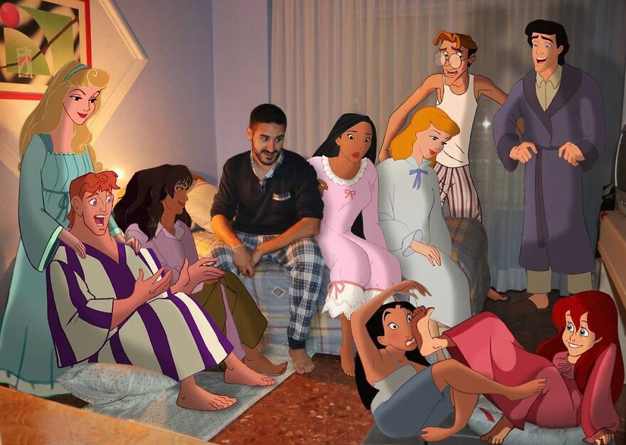Digital-Art-Disney-Characters-Reality-Combination-Photoshop-Samuelmb1991-Part2
