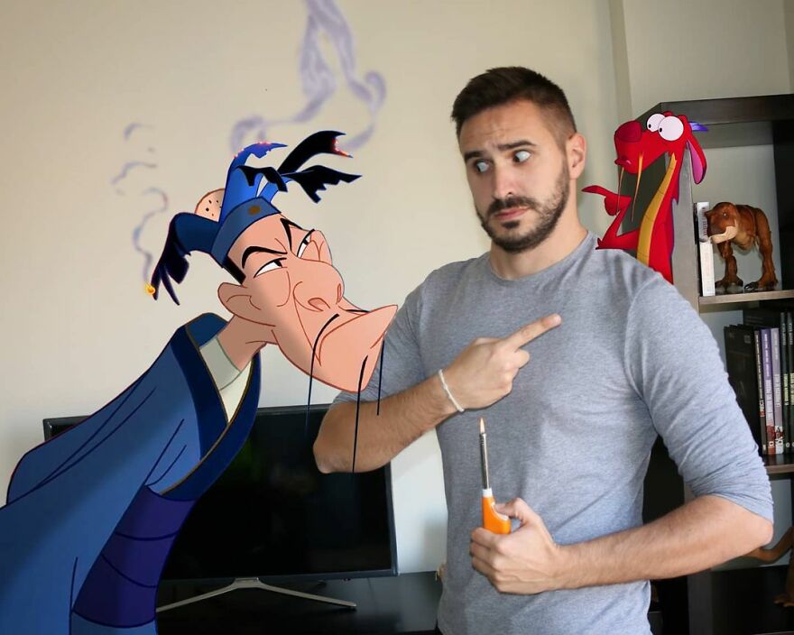 Digital-Art-Disney-Characters-Reality-Combination-Photoshop-Samuelmb1991-Part2