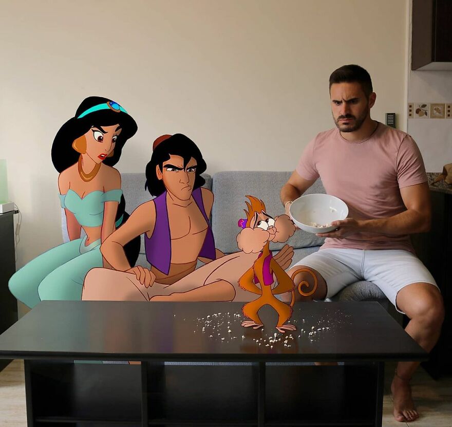 Digital-Art-Disney-Characters-Reality-Combination-Photoshop-Samuelmb1991-Part2