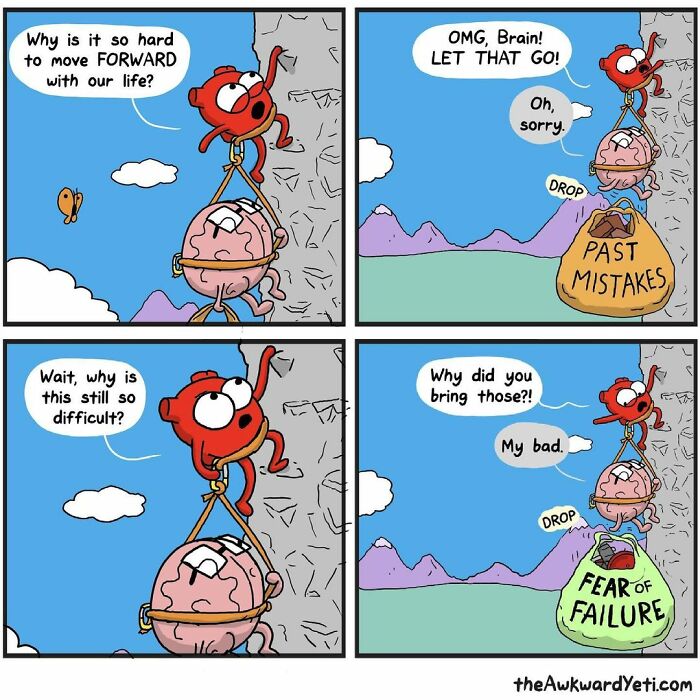 Artist Makes Comics That Portray The Eternal Dilemma Between Reason And Heart And 1 Million And 800 Thousand Followers Approve