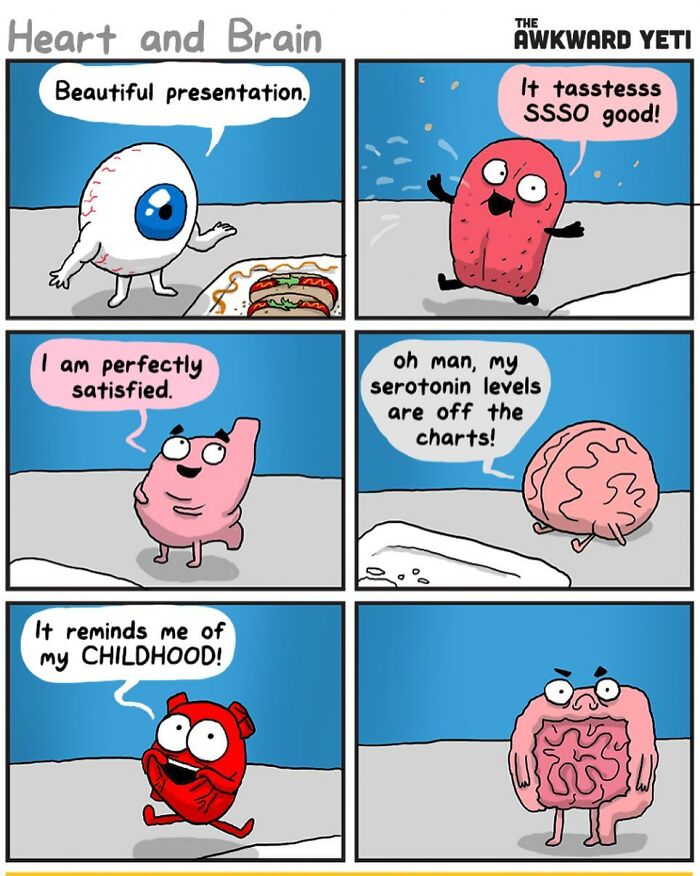 Artist Makes Comics That Portray The Eternal Dilemma Between Reason And Heart And 1 Million And 800 Thousand Followers Approve