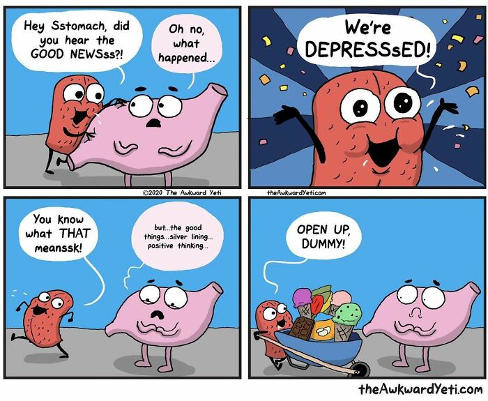 Artist Makes Comics That Portray The Eternal Dilemma Between Reason And Heart And 1 Million And 800 Thousand Followers Approve