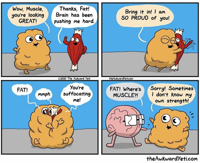 Artist Makes Comics That Portray The Eternal Dilemma Between Reason And Heart And 1 Million And 800 Thousand Followers Approve