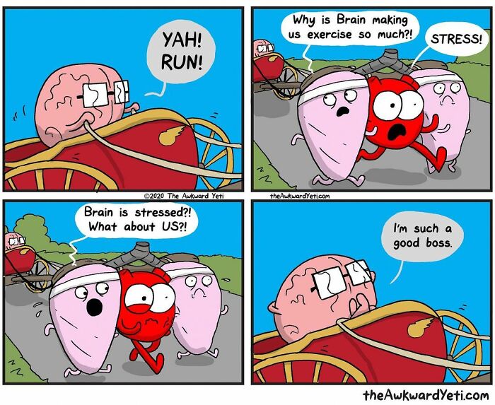 Artist Makes Comics That Portray The Eternal Dilemma Between Reason And Heart And 1 Million And 800 Thousand Followers Approve