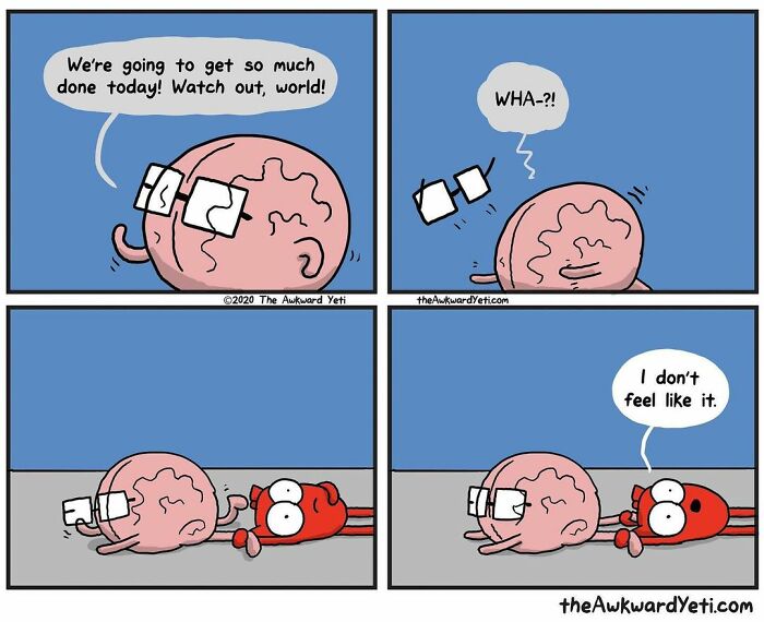 Artist Makes Comics That Portray The Eternal Dilemma Between Reason And Heart And 1 Million And 800 Thousand Followers Approve