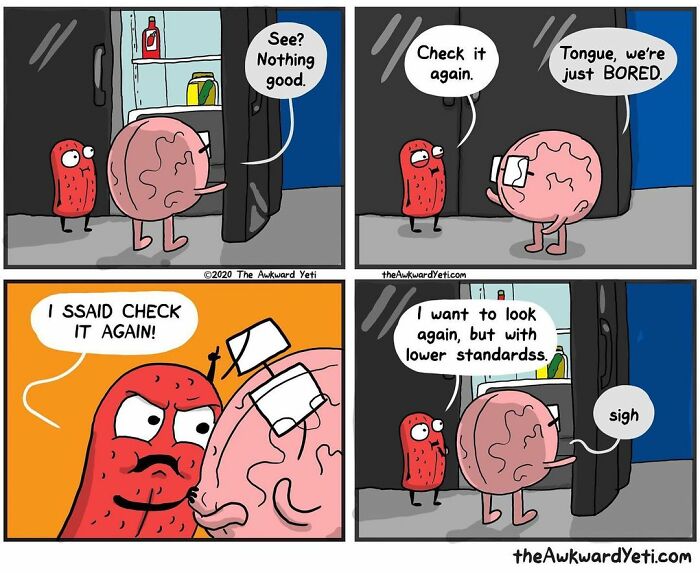 Artist Makes Comics That Portray The Eternal Dilemma Between Reason And Heart And 1 Million And 800 Thousand Followers Approve