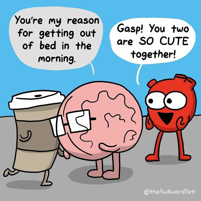 Artist Makes Comics That Portray The Eternal Dilemma Between Reason And Heart And 1 Million And 800 Thousand Followers Approve