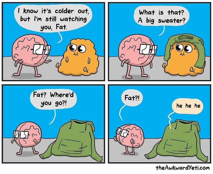 Artist Makes Comics That Portray The Eternal Dilemma Between Reason And Heart And 1 Million And 800 Thousand Followers Approve