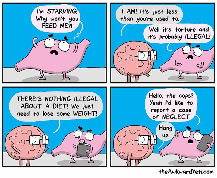 Artist Makes Comics That Portray The Eternal Dilemma Between Reason And Heart And 1 Million And 800 Thousand Followers Approve