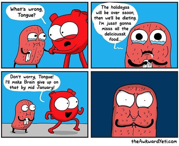 Artist Makes Comics That Portray The Eternal Dilemma Between Reason And Heart And 1 Million And 800 Thousand Followers Approve