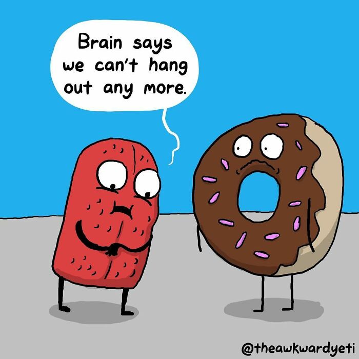 Artist Makes Comics That Portray The Eternal Dilemma Between Reason And Heart And 1 Million And 800 Thousand Followers Approve