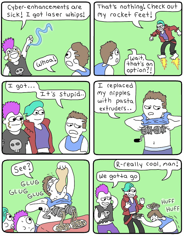 Artist Makes Comics With Unexpected Endings That Will Surely Make You Laugh (New Pics)