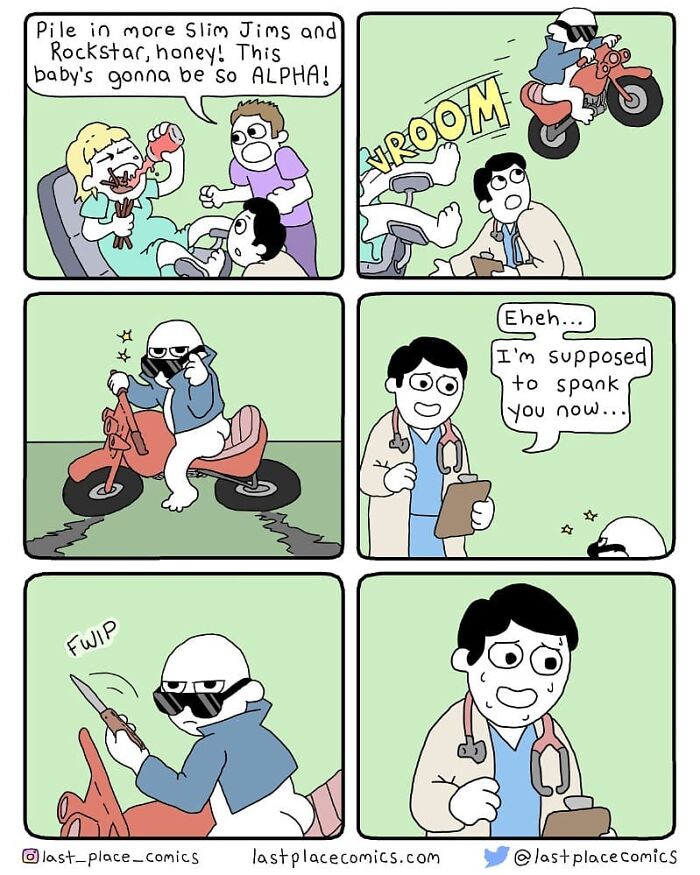 Artist Makes Comics With Unexpected Endings That Will Surely Make You Laugh (New Pics)