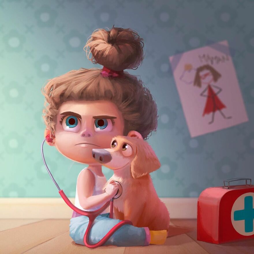 Artist Makes Lovely Illustrations To Make Your Day Better (37 Pics)