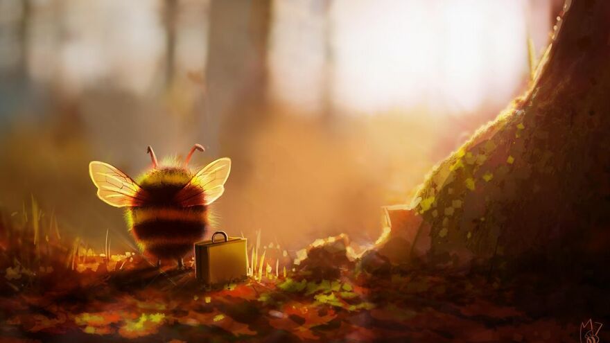 Artist Makes Lovely Illustrations To Make Your Day Better (37 Pics)