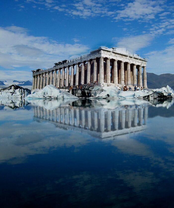 Artists Digitally Move Historic Monuments Around And Some Of Them Become Stunning