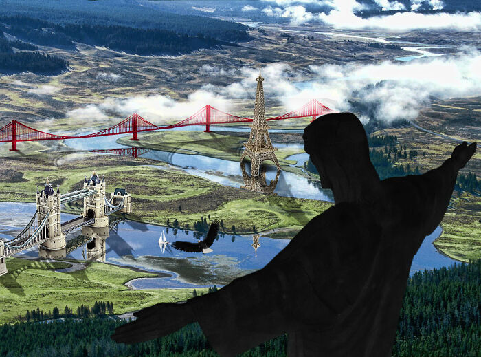 Artists Digitally Move Historic Monuments Around And Some Of Them Become Stunning