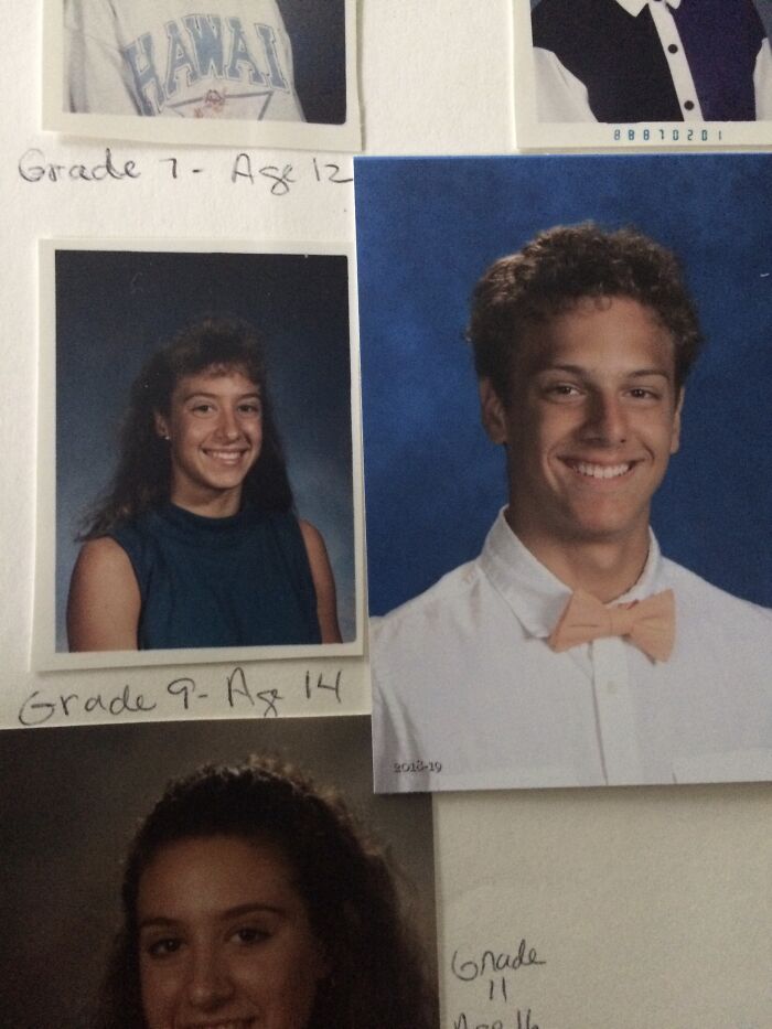 My Mom And I Freshman Year Of High School