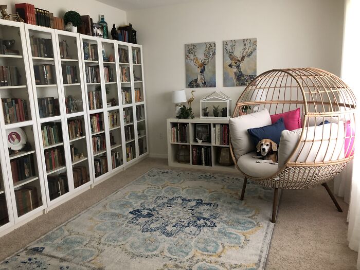 I’m Just Starting To Decorate My Library, But I’m Looking Forward To Catching Up On My Summer Reading Here.