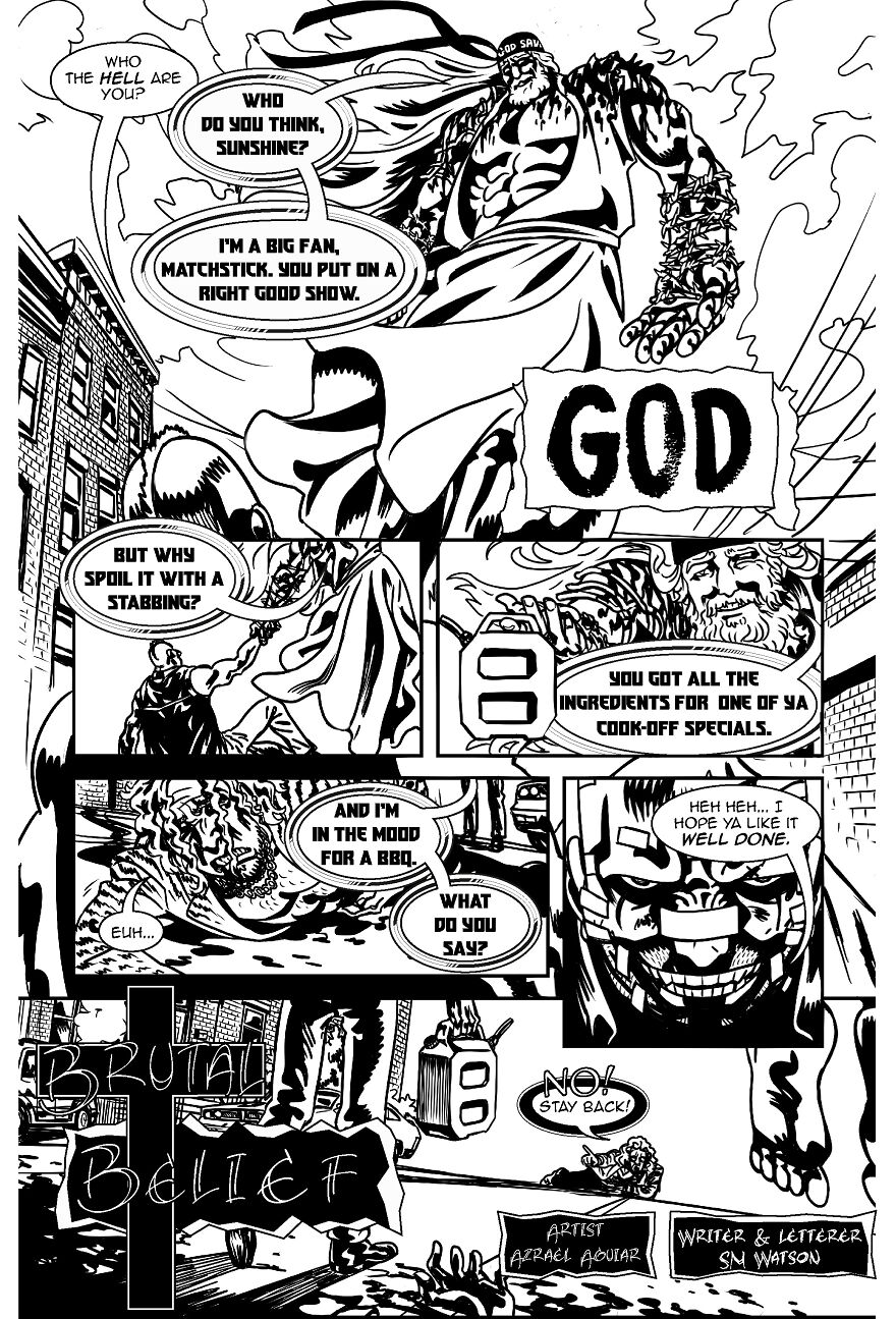 Brutal Belief: My Short Webcomic