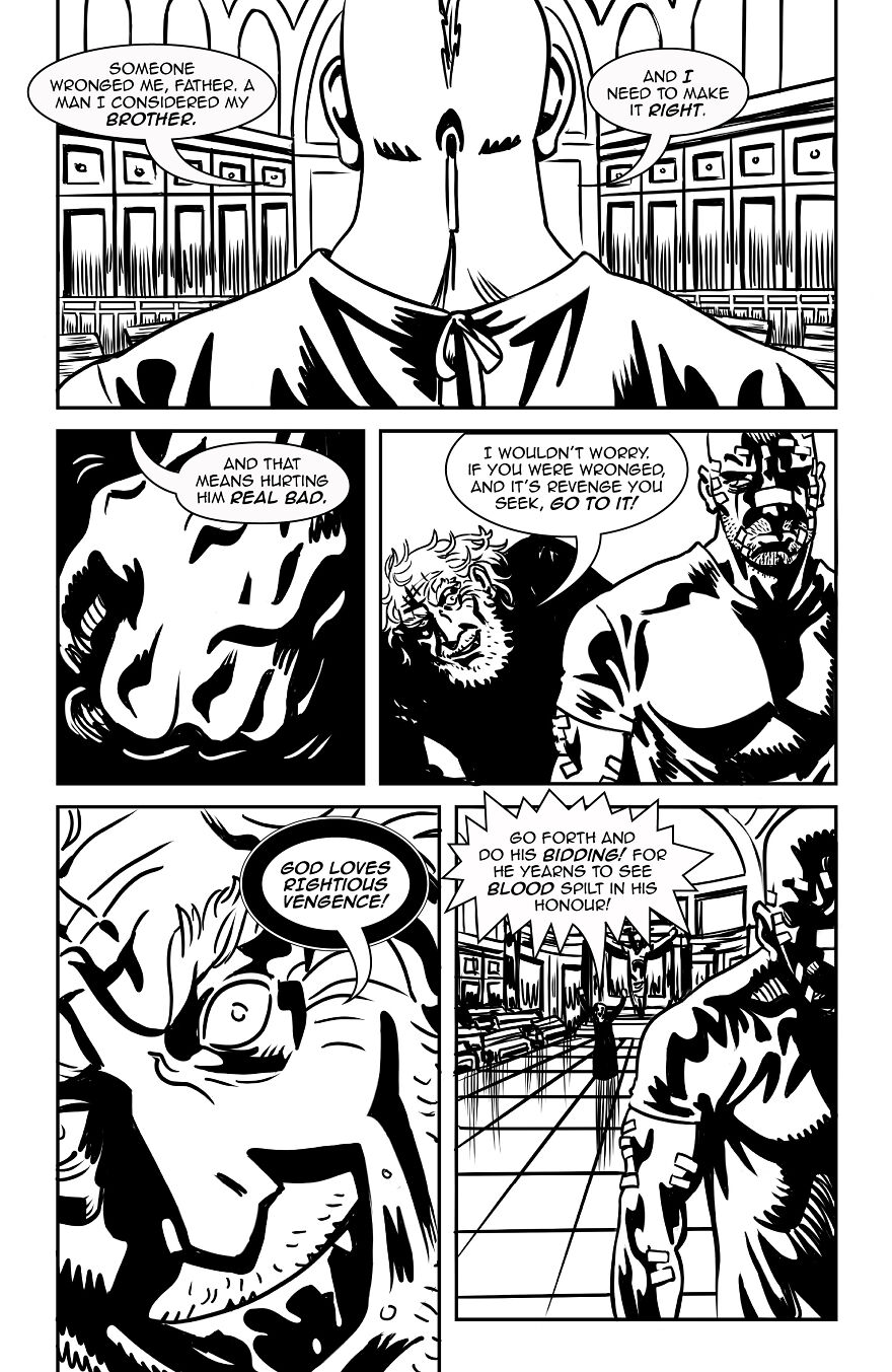 Brutal Belief: My Short Webcomic