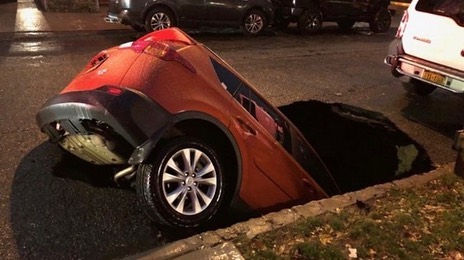 Sinkholes Swallowing Up Cars As 2020 Continues 