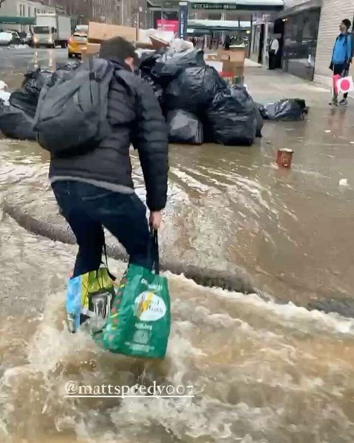 Crossing Rapids In NYC