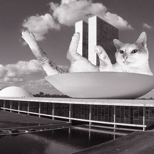National Congress Of Brasilia; Oscar Niemeyer, 1960, Brasilia, Brazil