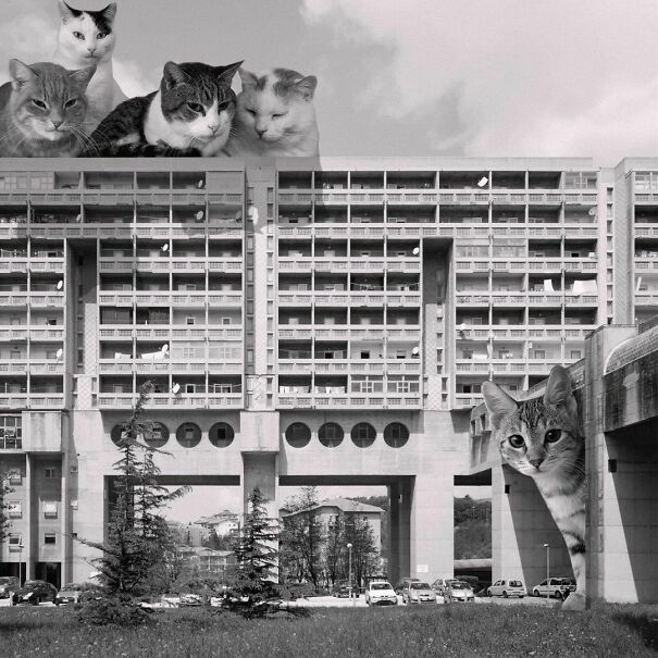 Il Quadrilatero (Ater), Rozzol Melara Complex; Carlo Celli & Luciano Celli, 1969 - 1983, Trieste, Italy