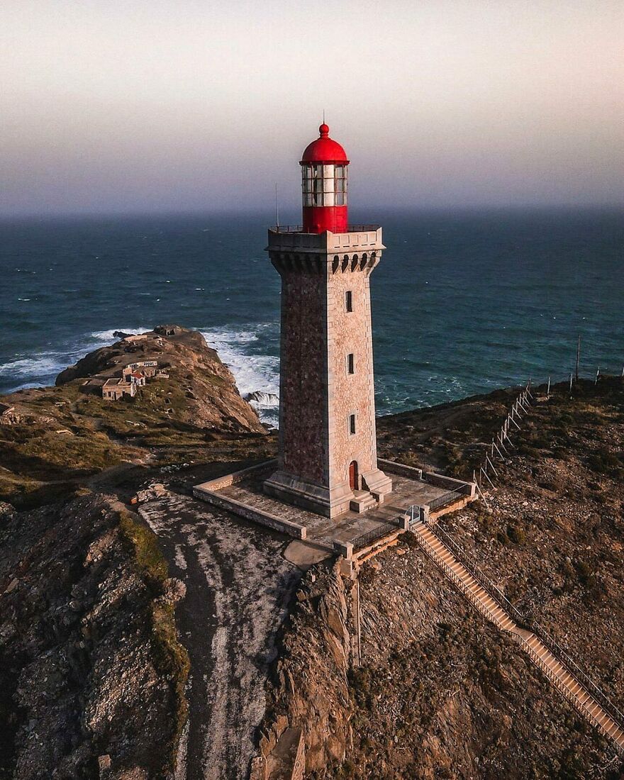 Le Phare Du Cap Béar In Port-Vendres, France