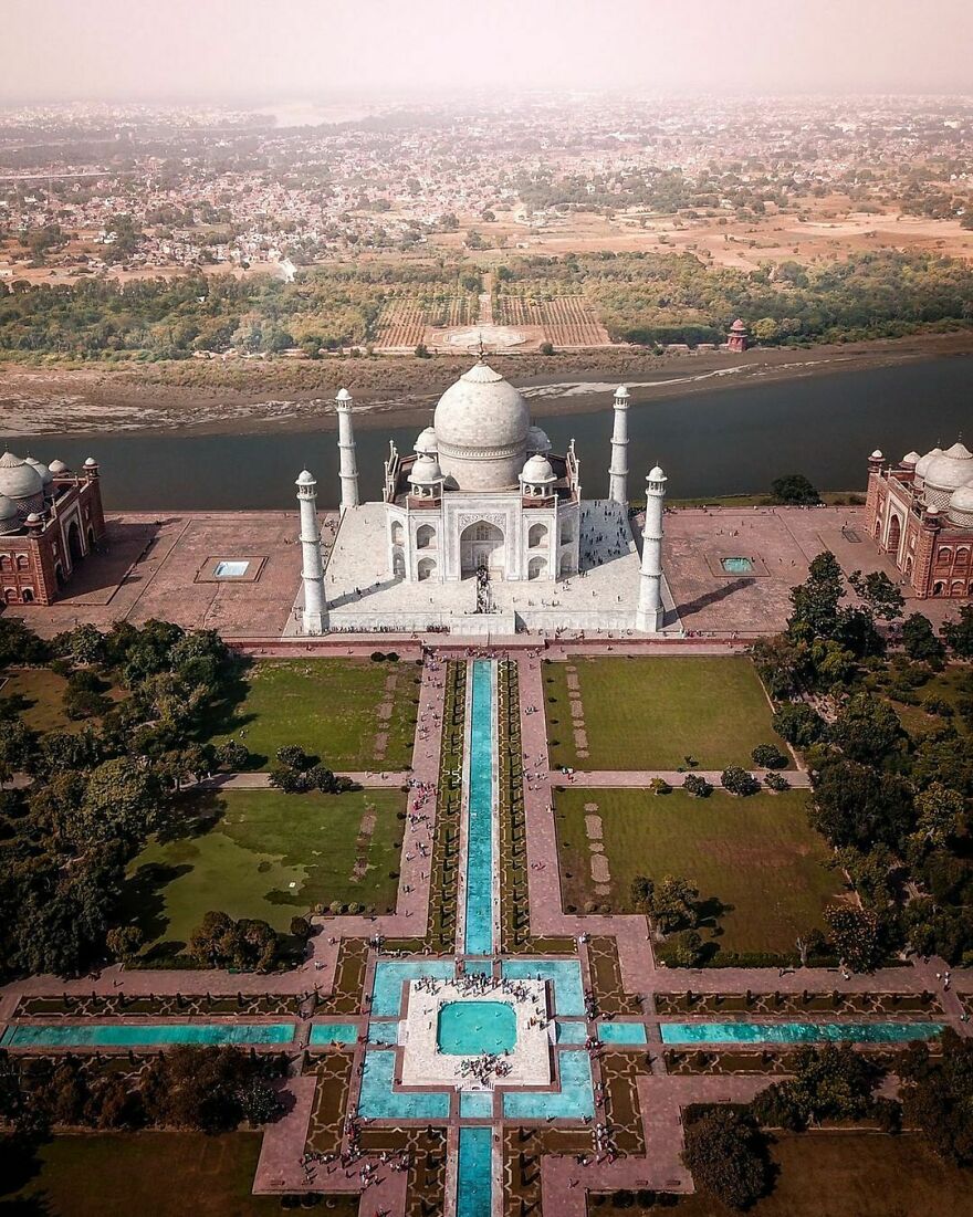 Taj Mahal In Agra, India
