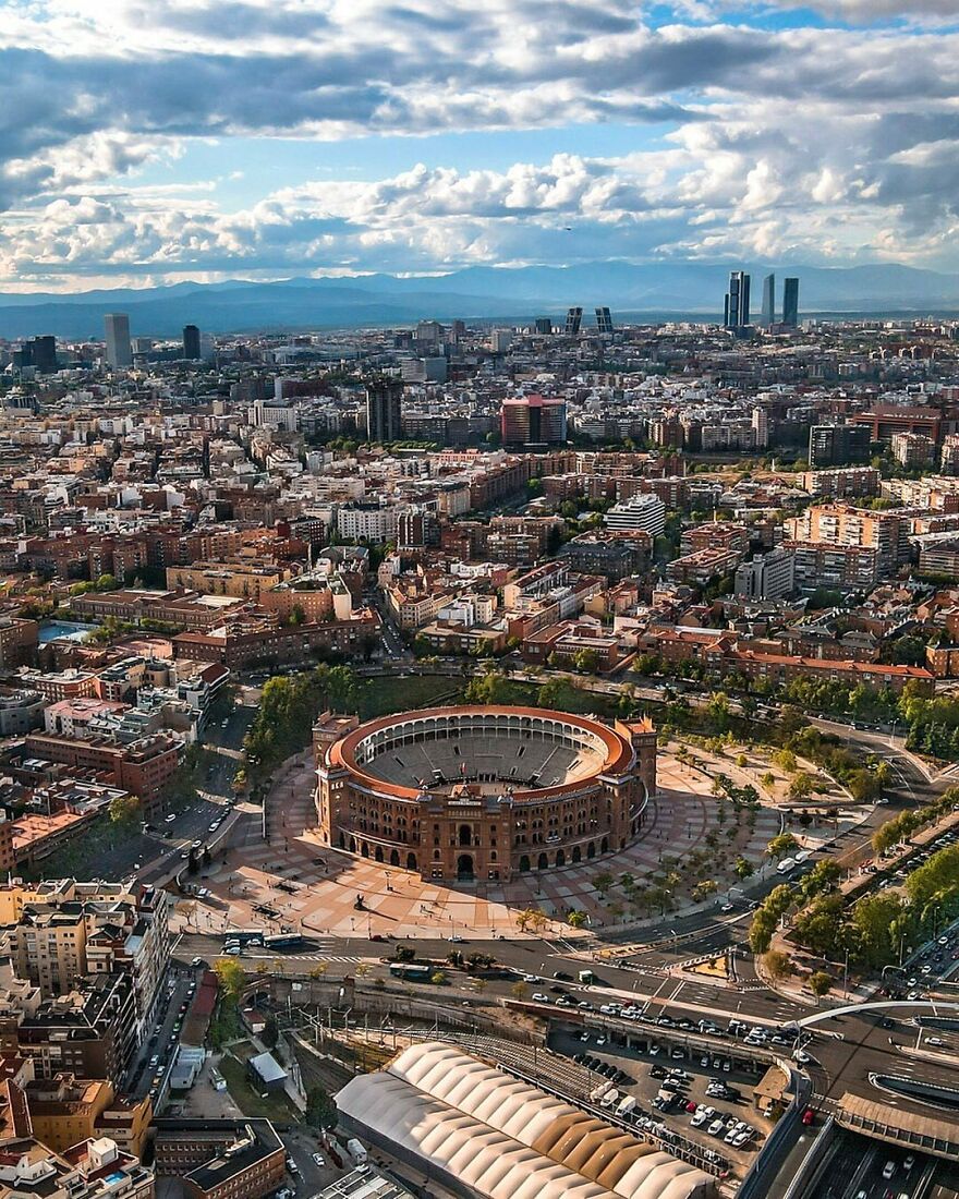 Plaza De Toros De Las Ventas In Madrid, Spain