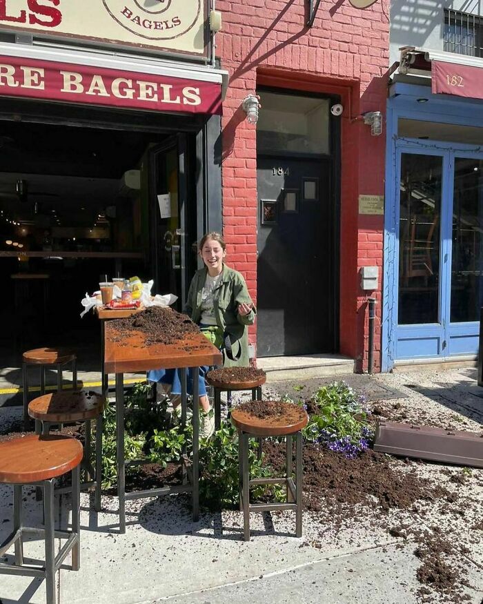 Just Be Lucky It Wasn’t An A/C Unit #whatisnewyork (@emiliosubia @izzyraye_)